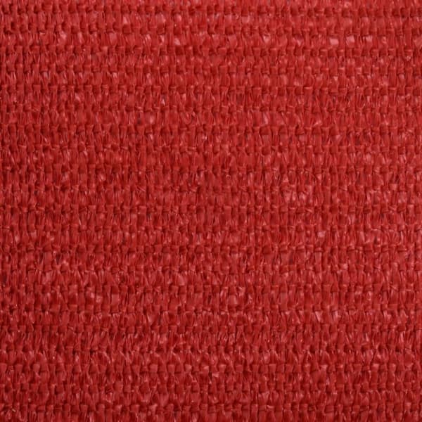 vidaXL Aurinkopurje 160 g/m² punainen 2x4 m HDPE