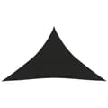 Miniatyrbilde 3 av 11: vidaXL Solseil 160 g/m² svart 4x4x5,8 m HDPE