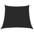 Miniatyrbilde 3 av 11: vidaXL Solseil 160 g/m² svart 3/4x3 m HDPE