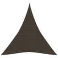 Pikkukuva 3 / 11: vidaXL Aurinkopurje 160 g/m² ruskea 5x6x6 m HDPE