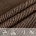 Pikkukuva 6 / 11: vidaXL Aurinkopurje 160 g/m² ruskea 5x6x6 m HDPE