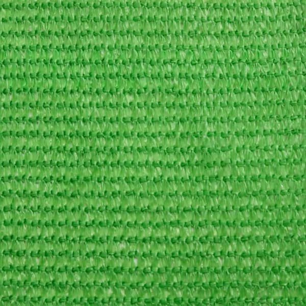 vidaXL Aurinkopurje 160 g/m² vaaleanvihreä 3x3 m HDPE