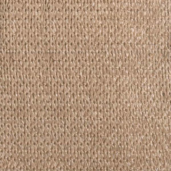 vidaXL solsejl 4x4x4 m 160 g/m² HDPE gråbrun