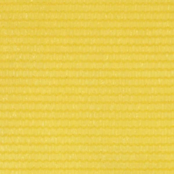 vidaXL Balkongskjerm gul 120x600 cm HDPE