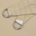 Miniatyrbillede 6 af 9: vidaXL solsejl 3x3x3 m oxfordstof trekantet beige