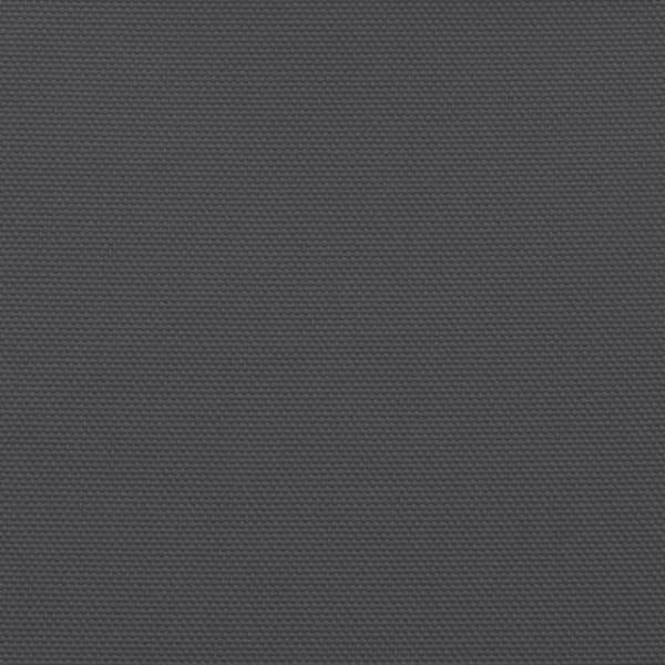 vidaXL Solseil oxfordstoff kvadratisk 5x5 m antrasitt