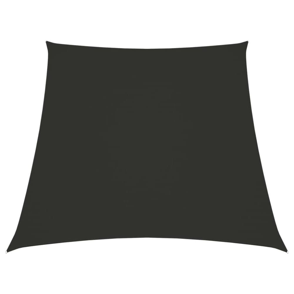 vidaXL Solsegel oxfordtyg trapets 3/4x2 m antracit