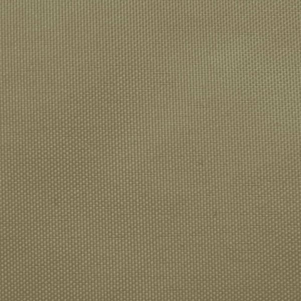 vidaXL Solsegel oxfordtyg trapets 2/4x3 m beige