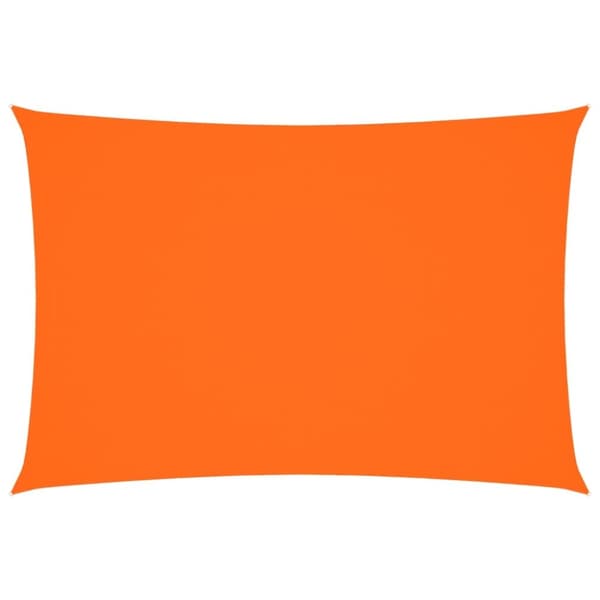 vidaXL solsejl 3x5 m rektangulær oxfordstof orange