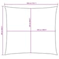 Pikkukuva 11 / 11: vidaXL Aurinkopurje Oxford-kangas suorakaide 2,5x3 m ruskea