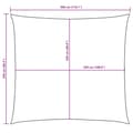 Pikkukuva 11 / 11: vidaXL Aurinkopurje Oxford-kangas suorakaide 2,5x3 m valkoinen