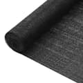 Miniatyrbild 1 av 4: vidaXL Insynsskyddsnät svart 2x10 m HDPE 75 g/m²