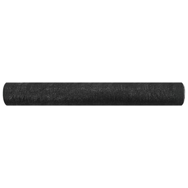 vidaXL Skjermnett svart 1,2x25 m HDPE 75 g/m²