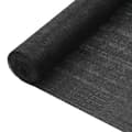 Miniatyrbild 1 av 4: vidaXL Insynsskyddsnät svart 2x25 m HDPE 75 g/m²