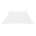 Miniatyrbillede 3 af 6: vidaXL solsejl 4/5x4 m oxfordstof trapezfacon hvid