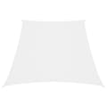 Miniatyrbillede 1 af 6: vidaXL solsejl 4/5x4 m oxfordstof trapezfacon hvid