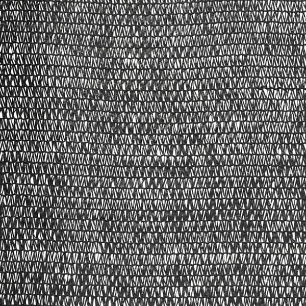 vidaXL afskærmning 1,2x25 m HDPE 150 g/m² sort