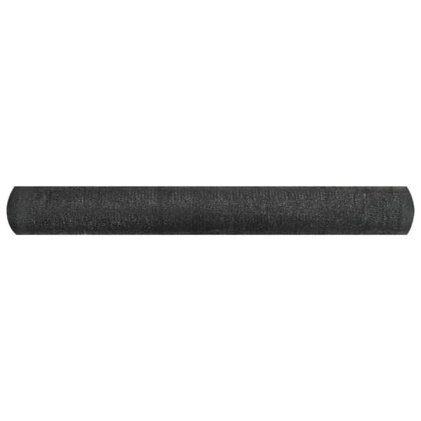 vidaXL afskærmning 1,2x25 m HDPE 150 g/m² sort