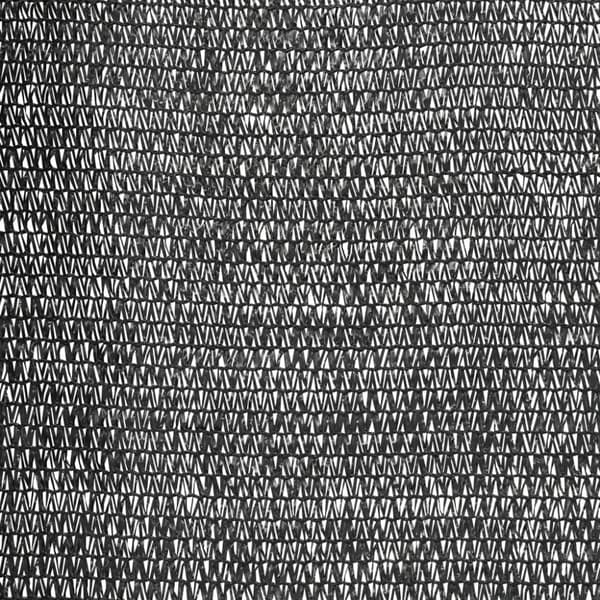 vidaXL afskærmning 3,6x50 m HDPE 150 g/m² sort