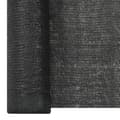 Miniatyrbillede 3 af 4: vidaXL afskærmning 2x50 m HDPE 195 g/m² sort