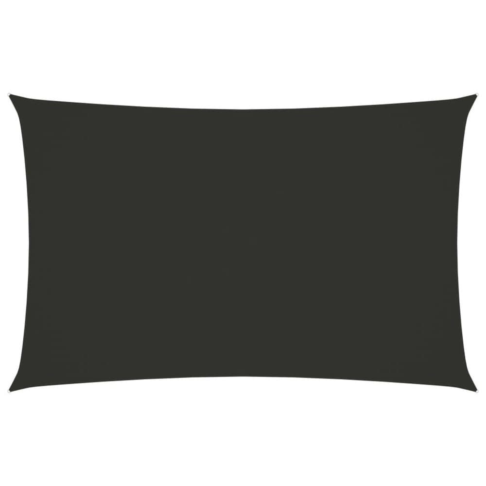 vidaXL Solsegel oxfordtyg rektangulärt 4x7 m antracit
