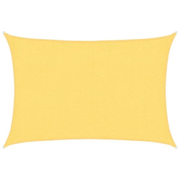 vidaXL solsejl 2x2,5 m 160 g/m² HDPE beige