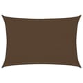 Miniatyrbilde 1 av 11: vidaXL Solseil 160 g/m² brun 2,5x3,5 m HDPE