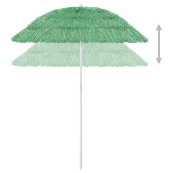 vidaXL Hawaii Rantavarjo vihreä 180 cm