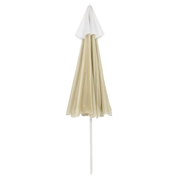 vidaXL strandparasol 240 cm sandgul