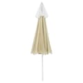 Miniatyrbillede 4 af 6: vidaXL strandparasol 240 cm sandgul