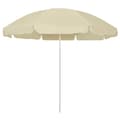 Miniatyrbillede 1 af 6: vidaXL strandparasol 240 cm sandgul