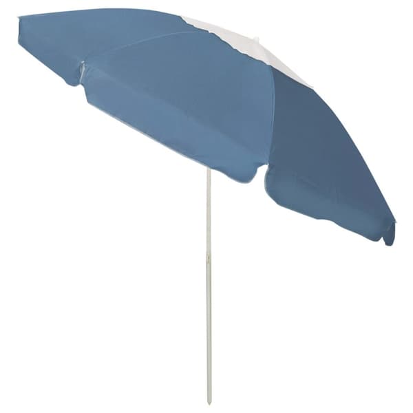 vidaXL Strandparasoll blå 240 cm