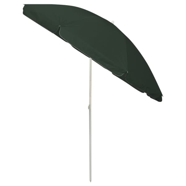 vidaXL strandparasol 240 cm grøn