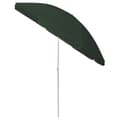 Miniatyrbillede 3 af 6: vidaXL strandparasol 240 cm grøn