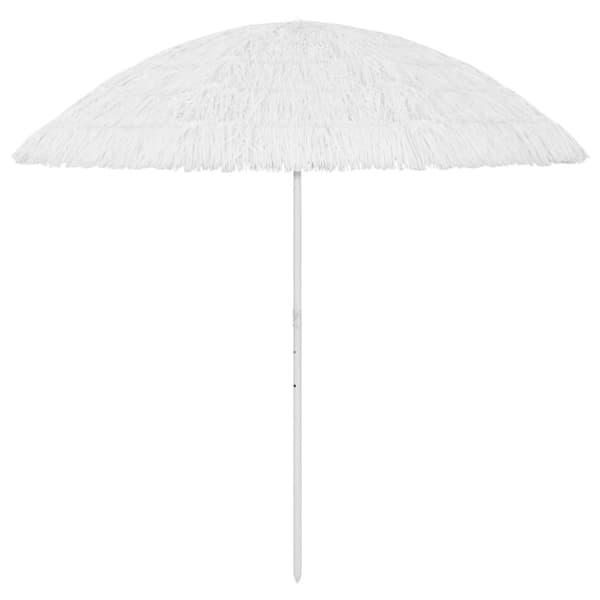 vidaXL Hawaii Rantavarjo valkoinen 300 cm