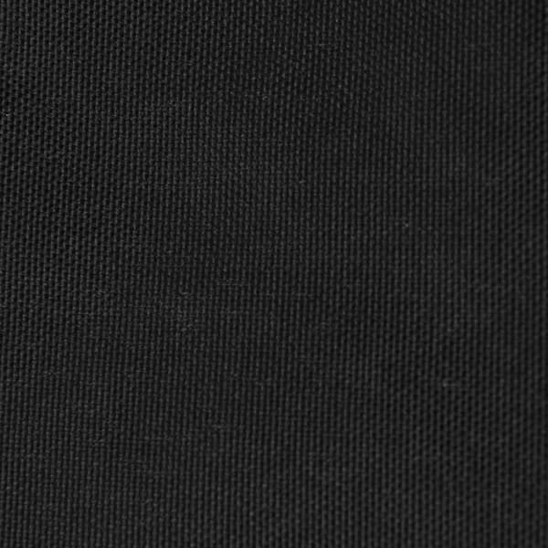 vidaXL solsejl 4x5x6,4 m trekantet oxfordstof sort