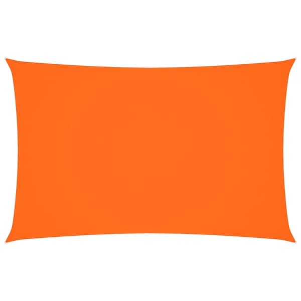 vidaXL solsejl 4x7 m rektangulær oxfordstof orange