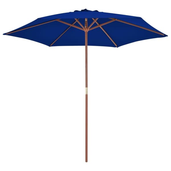 vidaXL Aurinkovarjo puurunko sininen 270 cm