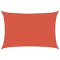 Miniatyrbilde 3 av 11: vidaXL Solseil 160 g/m² terrakotta 2,5x3,5 m HDPE