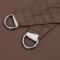 Miniatyrbilde 6 av 11: vidaXL Solseil oxfordstoff trekantet 4,5x4,5x4,5 m brun