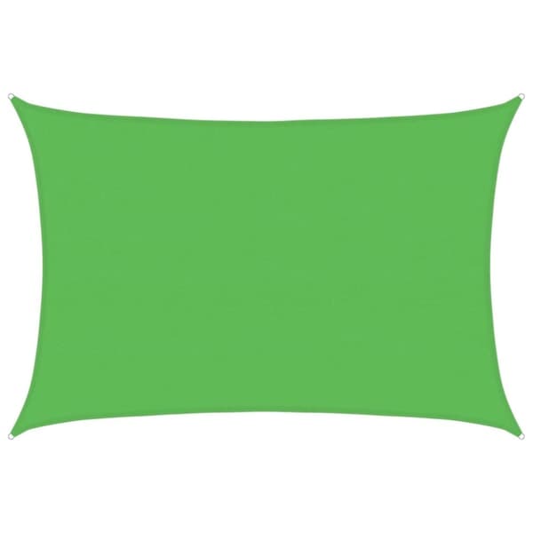 vidaXL Aurinkopurje 160 g/m² vaaleanvihreä 5x7 m HDPE