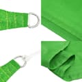 Miniatyrbilde 8 av 11: vidaXL Solseil 160 g/m² lysegrønn 5x5x5 m HDPE