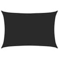 Miniatyrbillede 3 af 11: vidaXL solsejl 5x7 m 160 g/m² HDPE sort