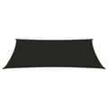Miniatyrbillede 4 af 11: vidaXL solsejl 5x7 m 160 g/m² HDPE sort