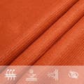 Pikkukuva 6 / 11: vidaXL Aurinkopurje 160 g/m² oranssi 2x3 m HDPE