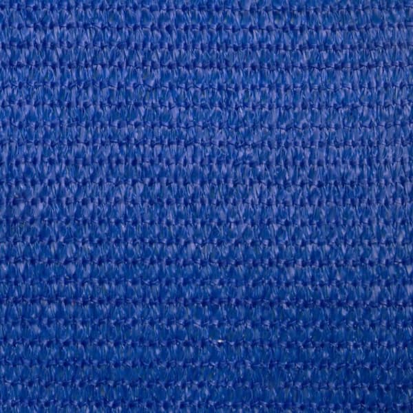vidaXL solsejl 2x4 m 160 g/m² HDPE blå