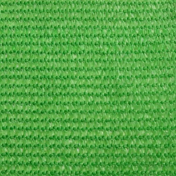 vidaXL solsejl 3x4 m 160 g/m² HDPE lysegrøn