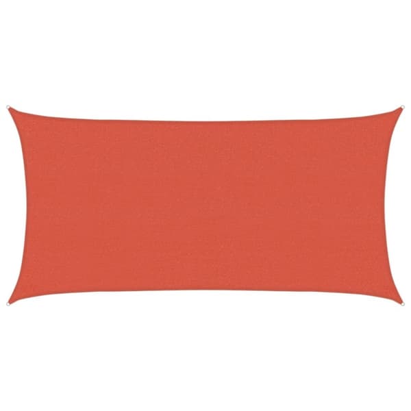 vidaXL Aurinkopurje 160 g/m² terrakotta 2,5x4,5 m HDPE