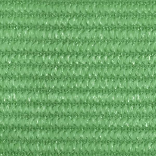 vidaXL Solseil 160 g/m² lysegrønn 2,5x4 m HDPE