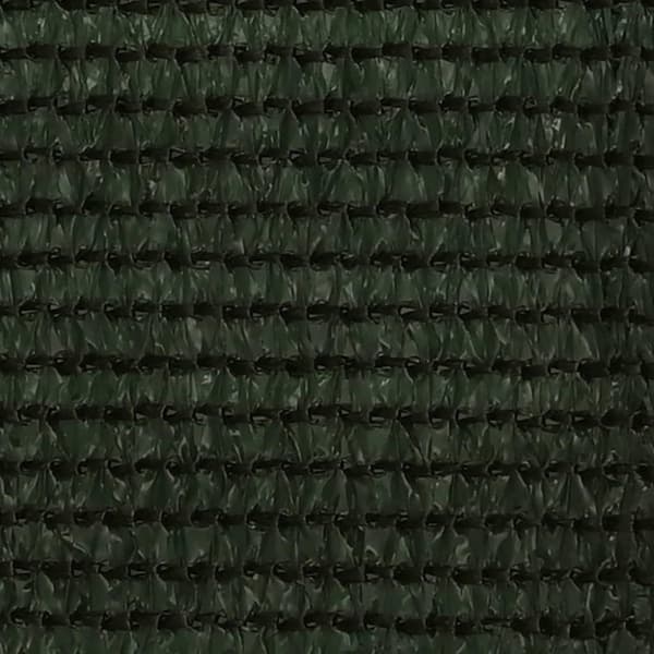 vidaXL Parvekkeen suoja tummanvihreä 75x500 cm HDPE